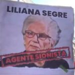 “Segre agente sionista”, a corteo pro Pal a Milano cartelli contro la senatrice a vita